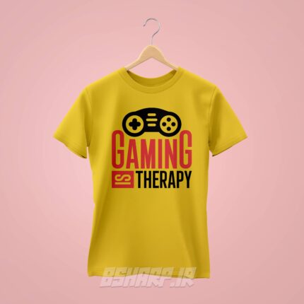 تیشرت Gamer طرح بازی یک تراپیه - Image 4