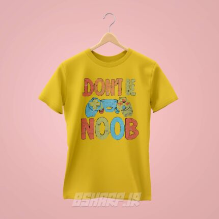 تیشرت Gamer طرح Don't Be Noob - Image 4