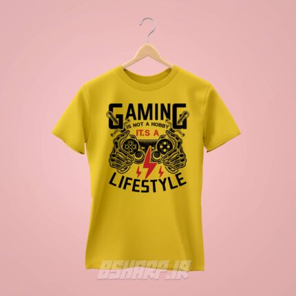 تیشرت Gamer طرح سبک زندگی - Image 4