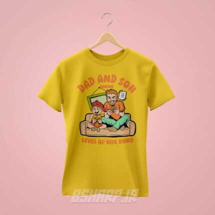 تیشرت Gamer طرح پدر و پسر گیمر - Image 4