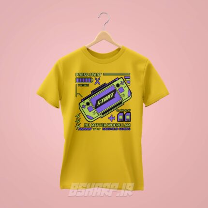 تیشرت Gamer طرح گیم دستی - Image 4