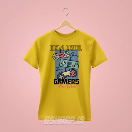 تیشرت Gamer طرح مرحله جدید - Image 4