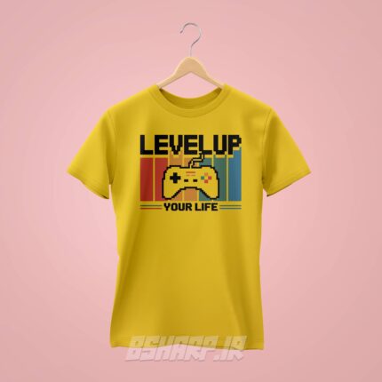 تیشرت Gamer طرح Level Up Your Life - Image 4