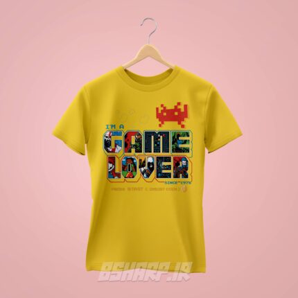 تیشرت Gamer طرح Insert Coin - Image 4