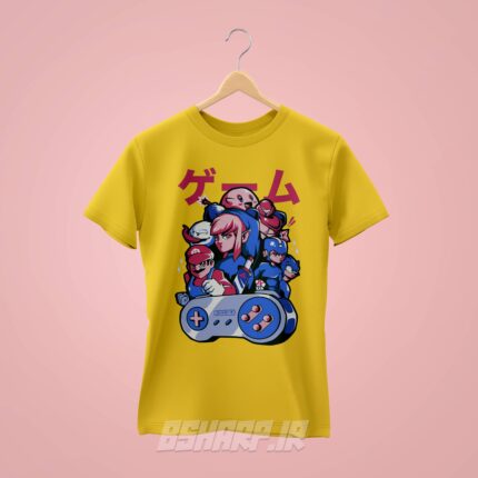 تیشرت Gamer طرح Blue - Image 4